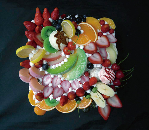 Life is like a decoration cake