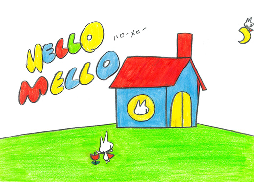 ふわりのお家とチューリップ☆