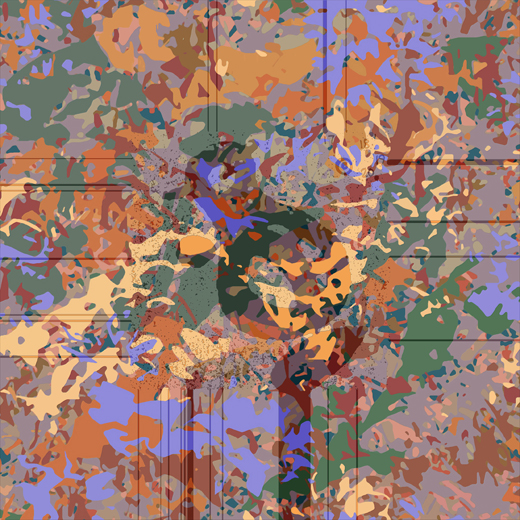 Hide a drawing in camouflage 02 OWL
