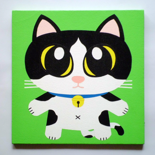 しろくろねこ（小）