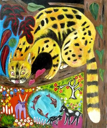 Leopard in Paradise