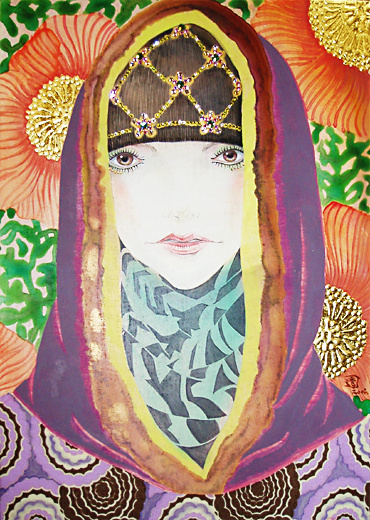 スプリングヘッドドレス