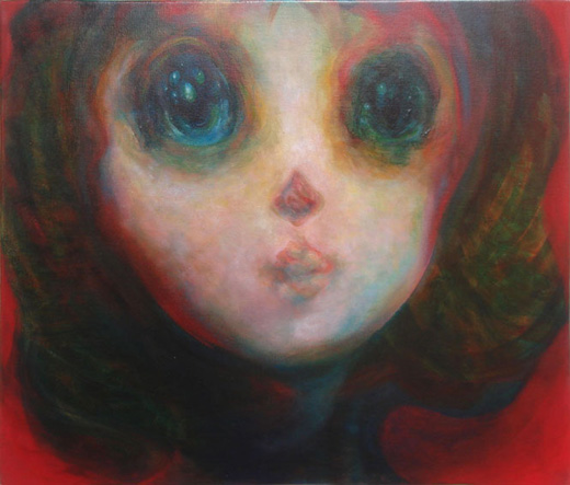 紅い花のような