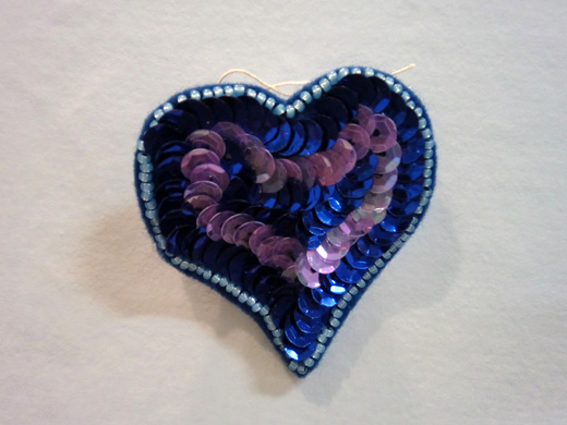 キラキラハート(大)