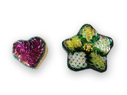 キラキラ星（大）・キラキラハート（小）set