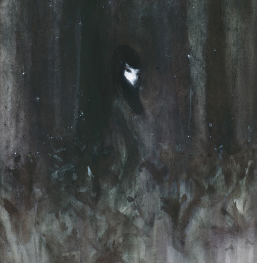 夕闇の百合畑にたたずむ自意識の強い女のイメージ（表紙）