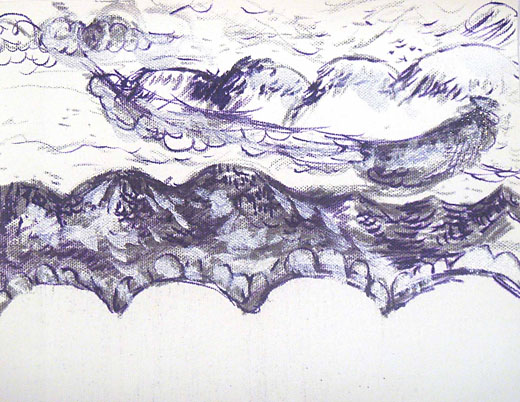 あの向こう ドローイングA