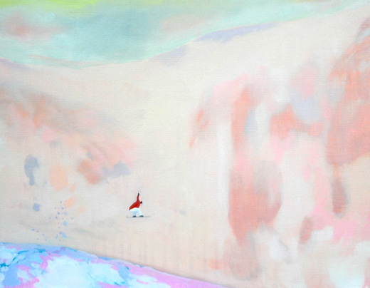 rainbow color mountain