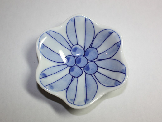 花豆皿(U-3)