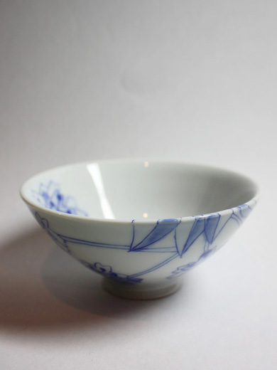 小ぶり花茶碗(W-3)