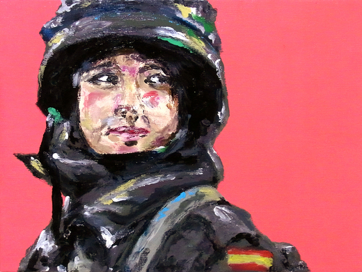 女兵士