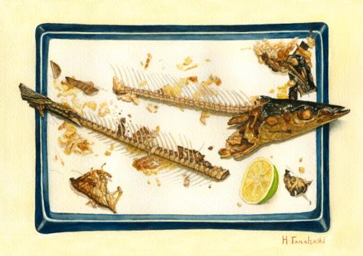 秋刀魚（残骸）