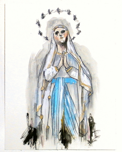 Prayer(祈り) on paper