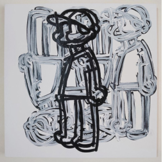 Study  for  NULL (a repetitive movement that follows my rules  #093)