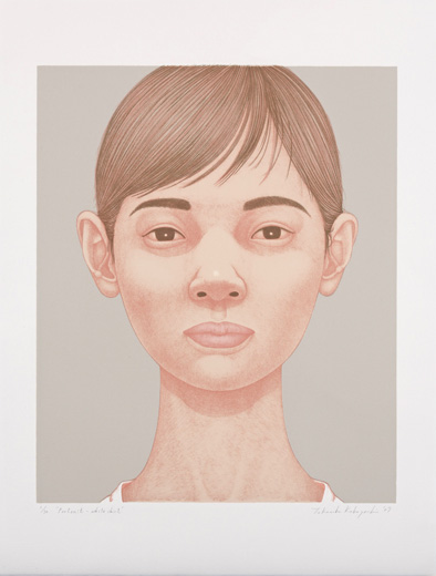 Portrait-white shirt
