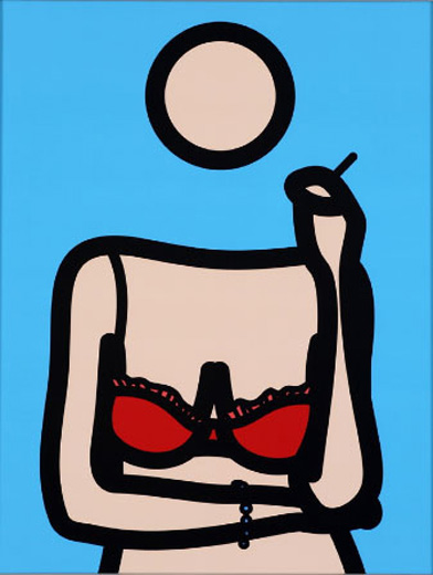 Ruth with cigarette, 4