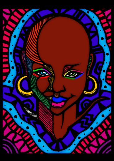 african woman