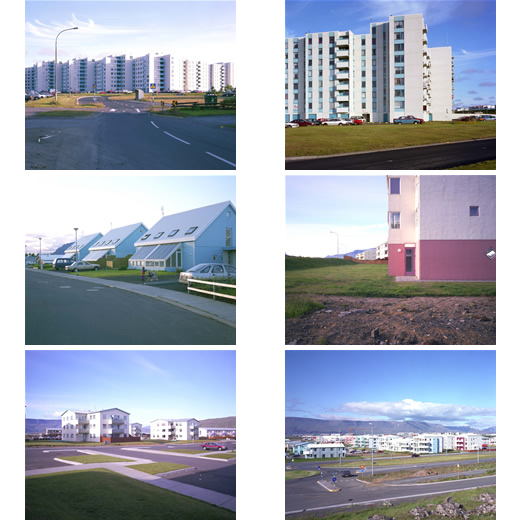 ハイパーバラッド：アイスランドの郊外風景（6点組）