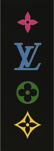 SUPERFLAT Colorful Monogram (黒)