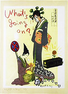 In the Floating World What's Going on?