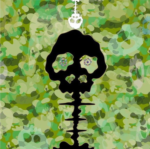 Time-camouflage moss green