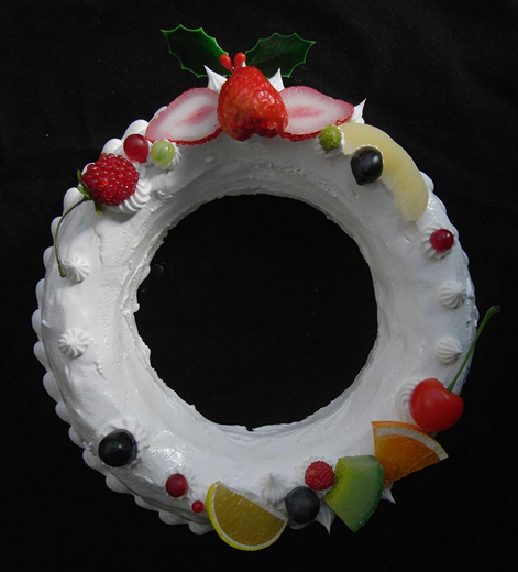 お菓子のリース(大)