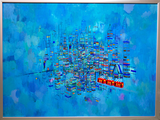 プリズムタウン/青