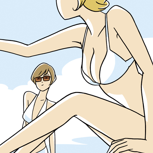Sunglasses, beach