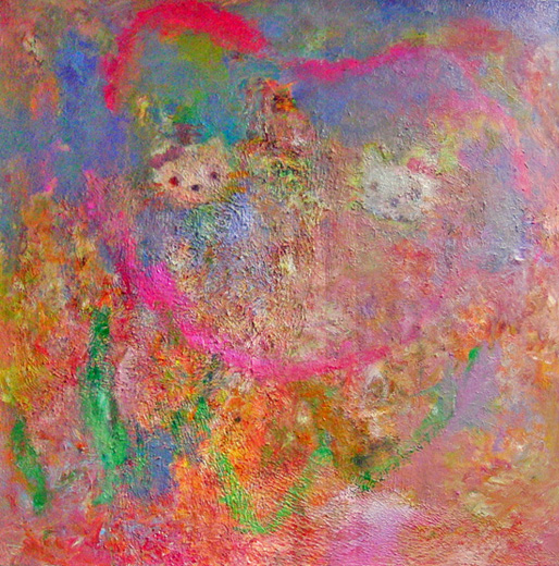 お花とハローキティ