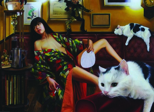 巨匠をよろこばす　股をひやす