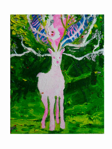 a deer