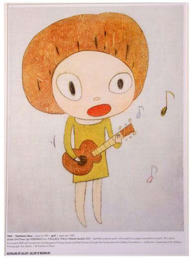 「Guitar Girl / Cheer Up! YOSHINO!」ポスター