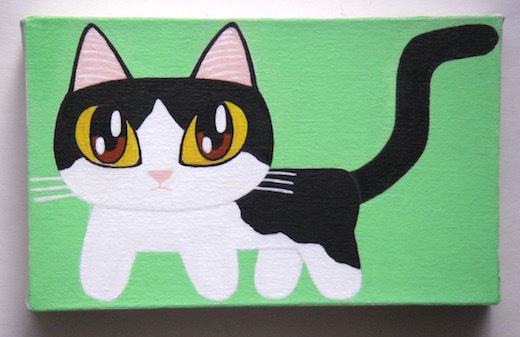 みゅーみゅーしろくろねこ