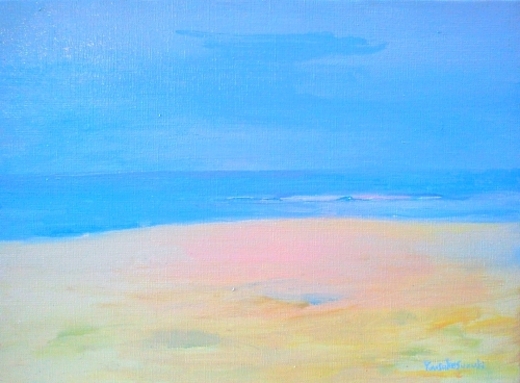絵の中の海