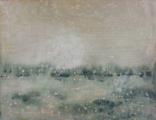 境界に染み入る