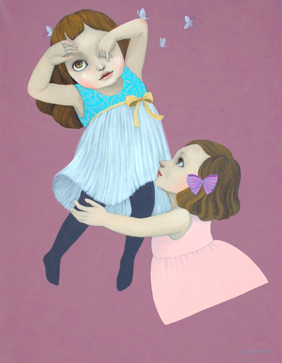 あの屋根が見える