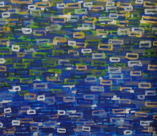 湖の絵の為の構想