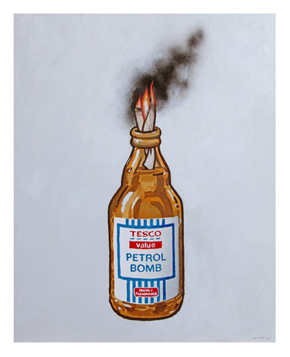 TESCO PETROL BOMB