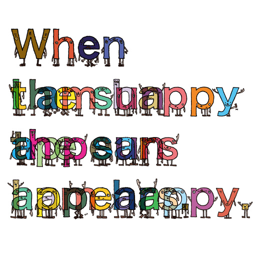 when the sun appears, I am happy, and when I am happy, the sun appears.
