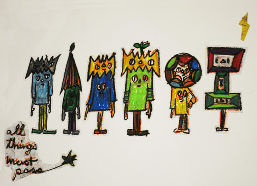 Drawing-3 (all things must pass)