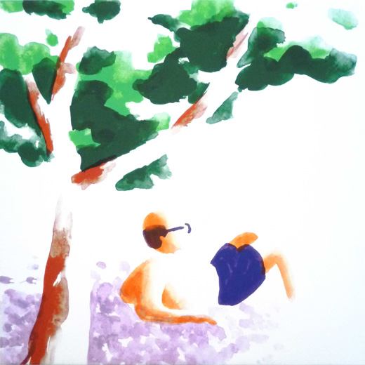 Shade of tree
