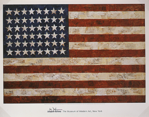 FLAG (THE MUSEUM OF MODERN ART POSTER)