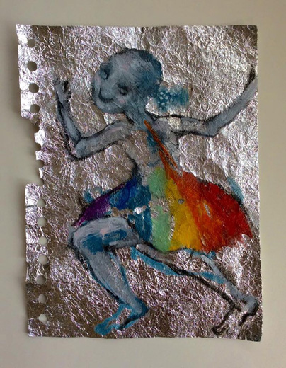 LET'S DANCE (Silvery Drawing Paper)