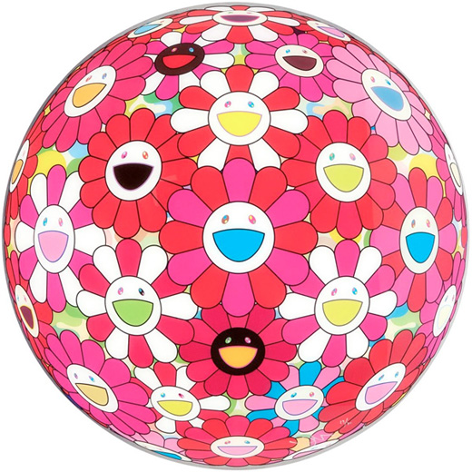 フラワーボール(3D)　パピルス