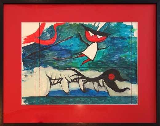 LEVEL 7 feat. 『明日の神話』 Drawing (1st version)