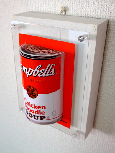 3D photo 「Campbell Chicken Noodle Red」
