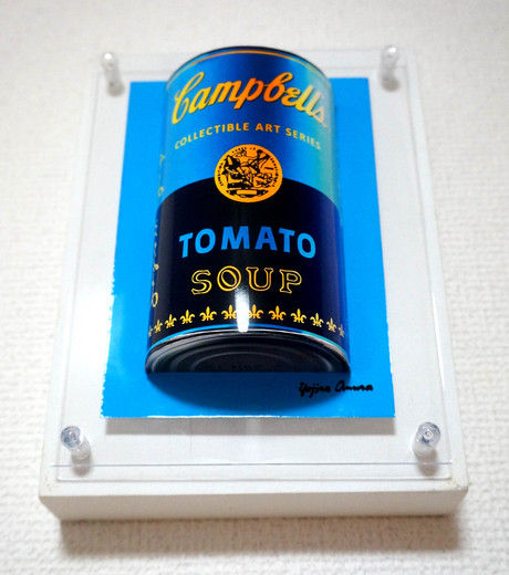 3D pictures Campbell Tomato Soup Art Series Blue
