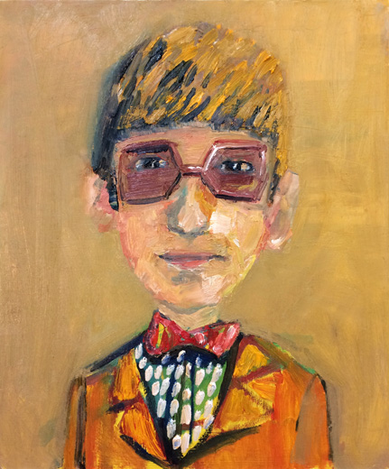 Man with a Red Bow Tie