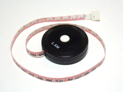 メジャー（1.5m）黒