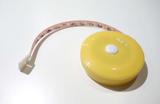 メジャー 1.5m 黄